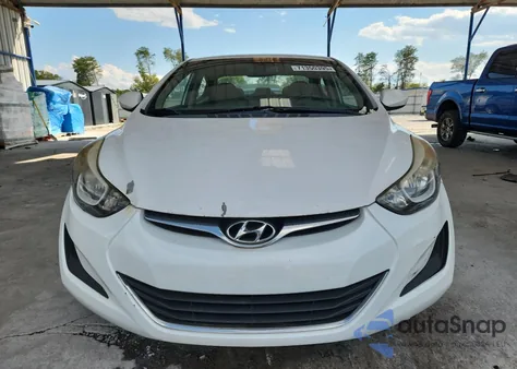 2016 Hyundai Elantra Se from USA, damaged, VIN 5NPDH4AE5GH769621